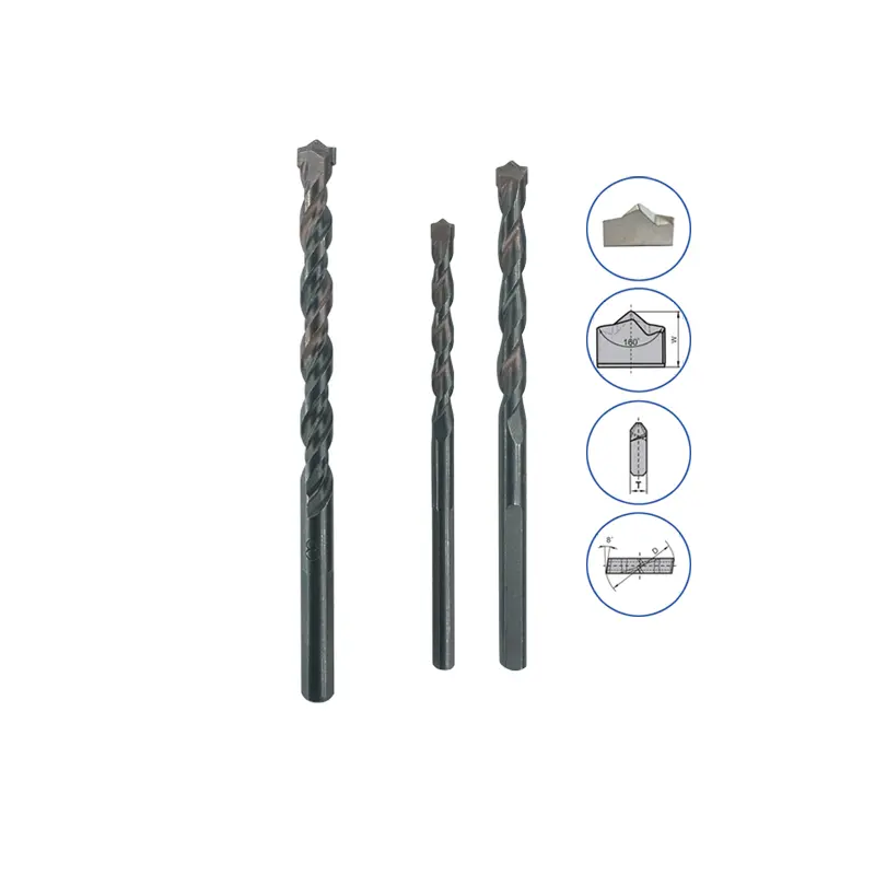 Turbo Concrete Bit With Centering Tip