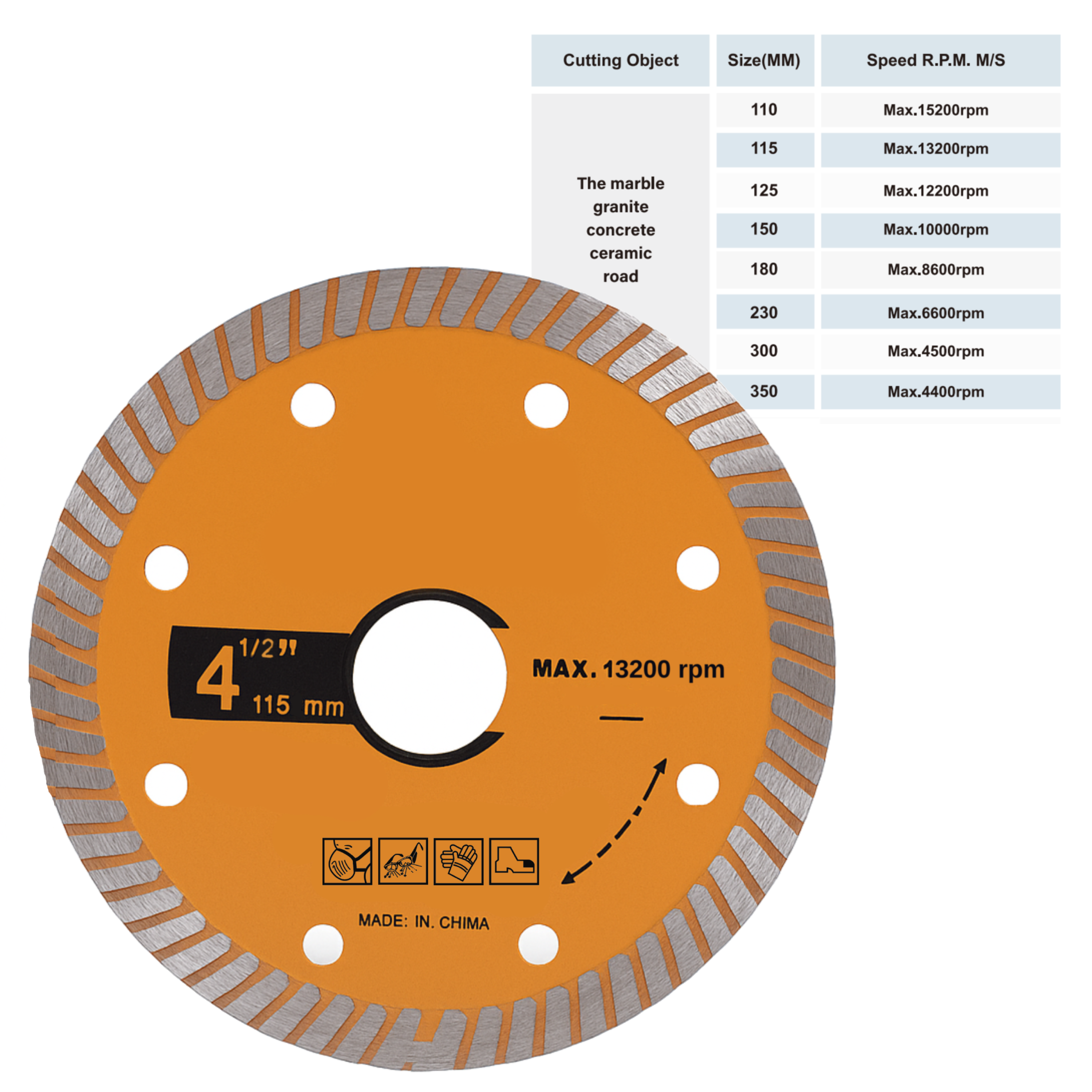 Corrugated Saw Blade